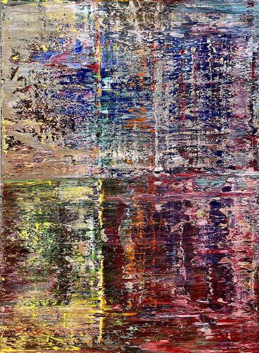 abstract informal no 2099-2 van Robert H N Rich, Schilderij te koop op Singulart