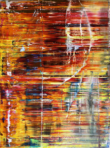 abstract informal no 2103-3 van Robert H N Rich, Schilderij te koop op Singulart
