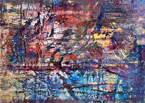 abstract informal no 2111-5 von Robert H N Rich, Malerei kaufen auf Singulart
