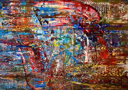abstract informal no 2111-6 von Robert H N Rich, Malerei kaufen auf Singulart