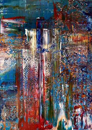 abstract informal no 2111-7 von Robert H N Rich, Malerei kaufen auf Singulart
