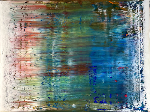 abstract informal no 2113-4 van Robert H N Rich, Schilderij te koop op Singulart