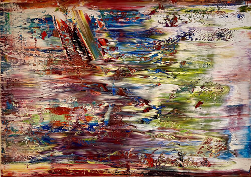 abstract informal no 2117-2 van Robert H N Rich, Schilderij te koop op Singulart
