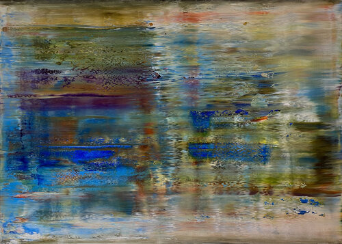 abstract informal no 2118-1 van Robert H N Rich, Schilderij te koop op Singulart