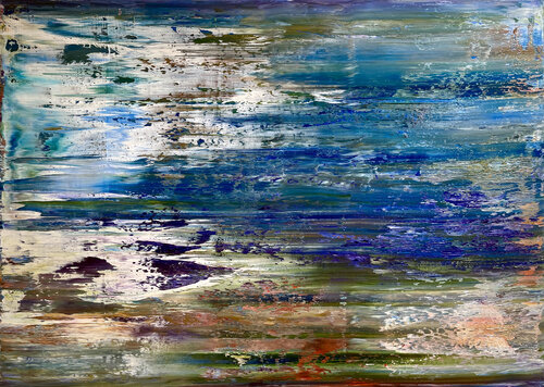 abstract informal no 2118-2 van Robert H N Rich, Schilderij te koop op Singulart