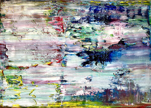 abstract informal no 2118-5 van Robert H N Rich, Schilderij te koop op Singulart