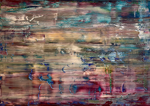 abstract informal no 2121-3 van Robert H N Rich, Schilderij te koop op Singulart