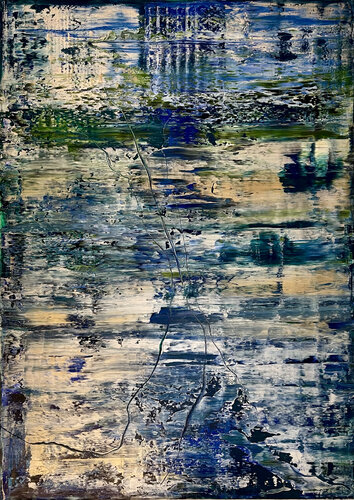 abstract informal no 2123-4 van Robert H N Rich, Schilderij te koop op Singulart