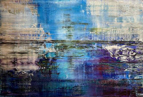 abstract informal no 2129-3 von Robert H N Rich, Malerei kaufen auf Singulart