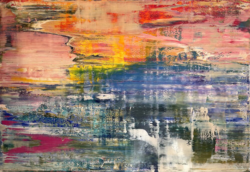 abstract informal no 2130-1 van Robert H N Rich, Schilderij te koop op Singulart