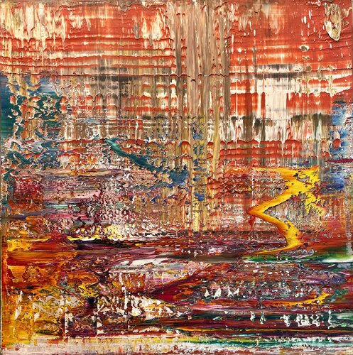 abstract informal 2114-2 di Robert H N Rich, Pittura in vendita su Singulart