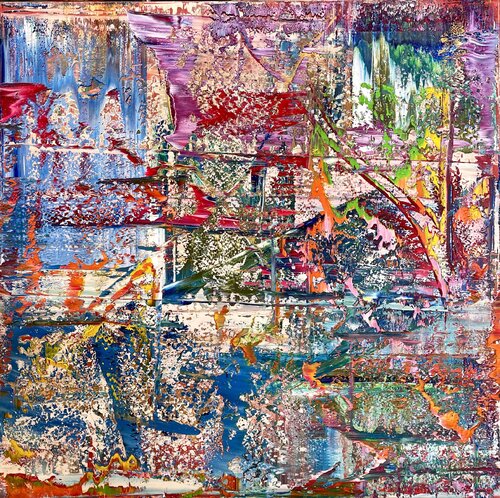abstract informal 2114-10 von Robert H N Rich, Malerei kaufen auf Singulart