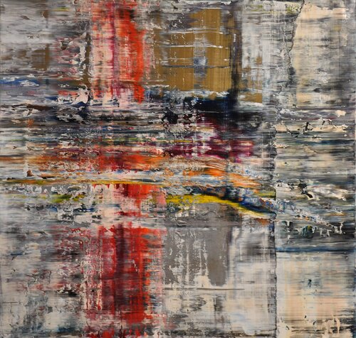 abstract informal no. 1838-1 van Robert H N Rich, Schilderij te koop op Singulart