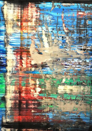 abstract informal no 2019-1924-1 van Robert H N Rich, Schilderij te koop op Singulart