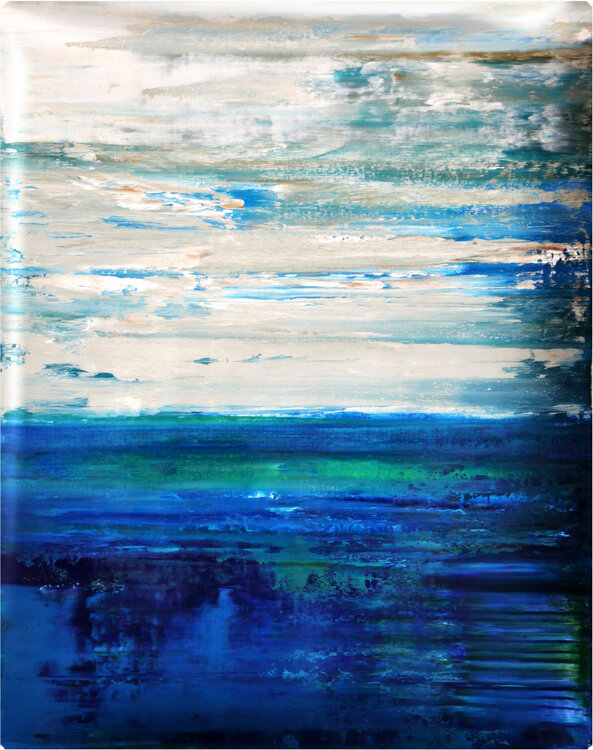 abstract informal no 2020-1986-1, contemplation 14 Robert H N Rich