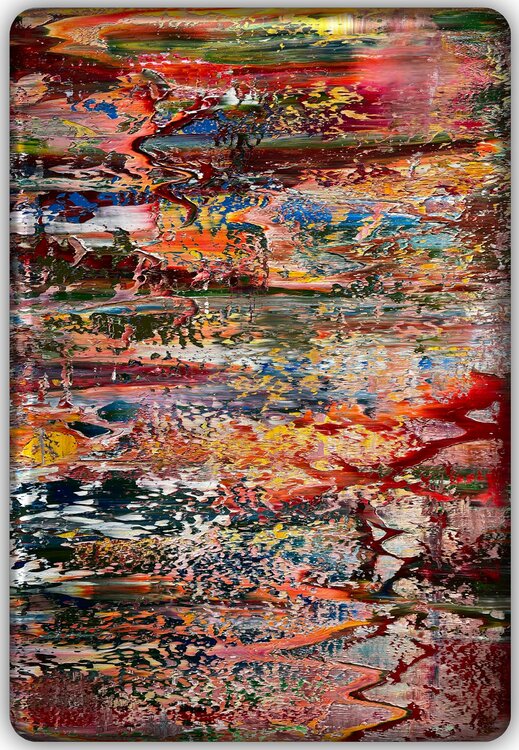 Jimi Hendrix Experience, abstract informal 2032-2 Robert H N Rich