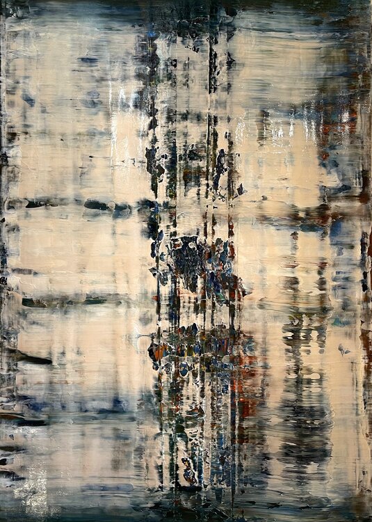 reflection 32, abstract informal no 2053-6 Robert H N Rich