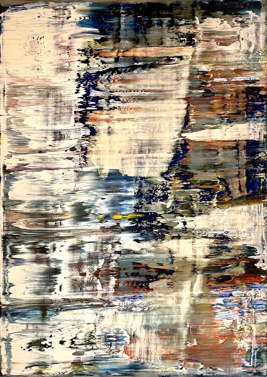 reflection 42, abstract informal no 2054-1 Robert H N Rich
