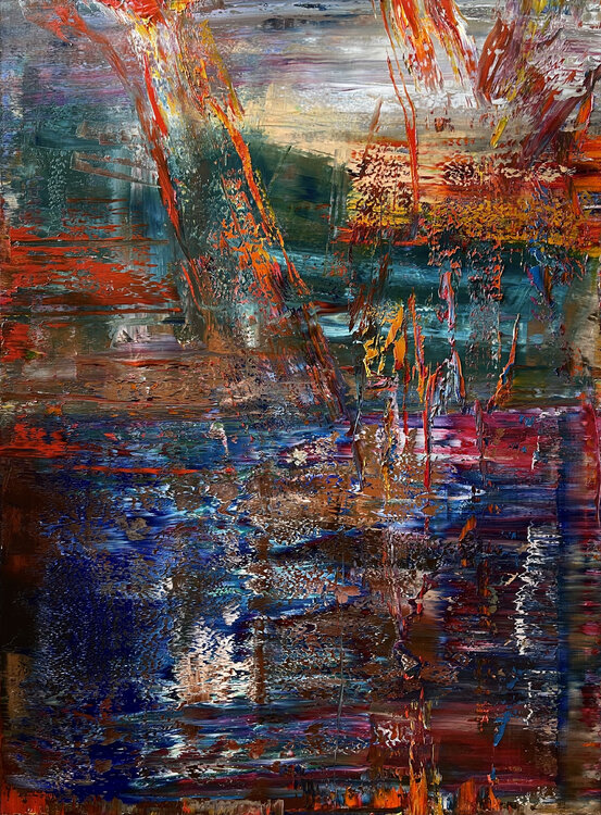 abstract informal no 2096-5 Robert H N Rich