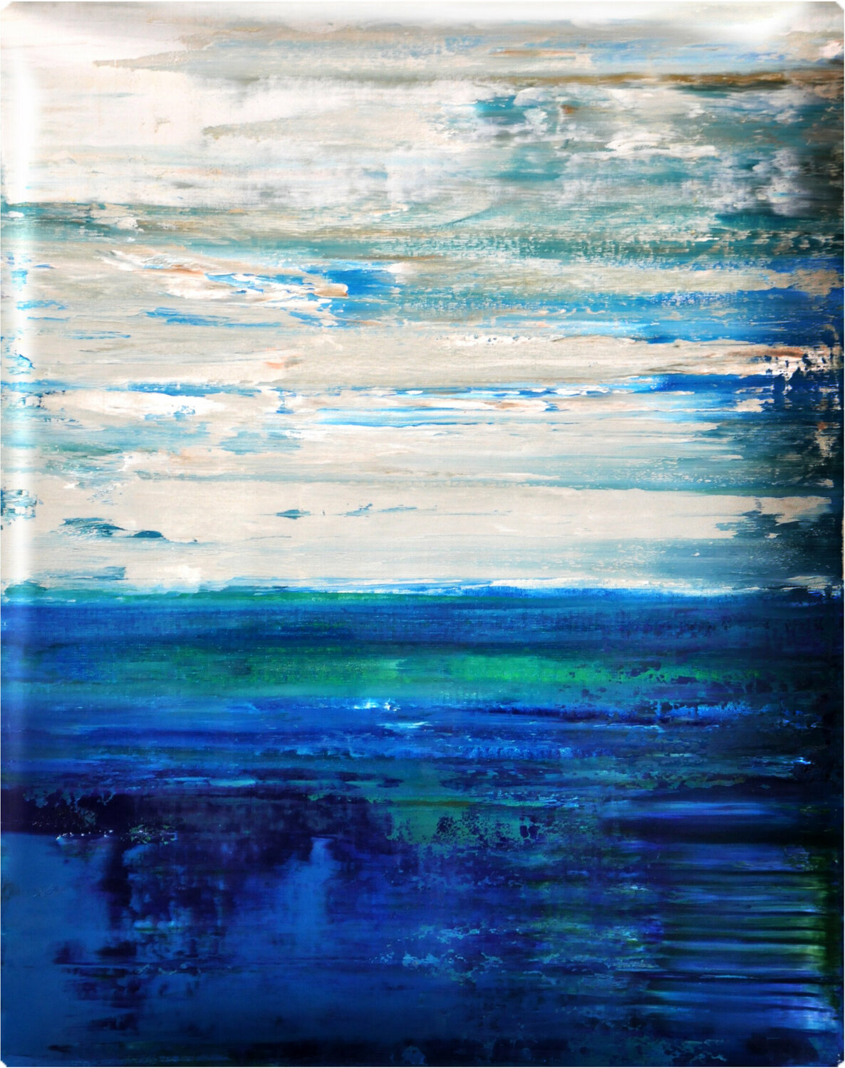 abstract informal no 2020-1986-1, contemplation 14 Robert H N Rich Originalgemälde zu verkaufen