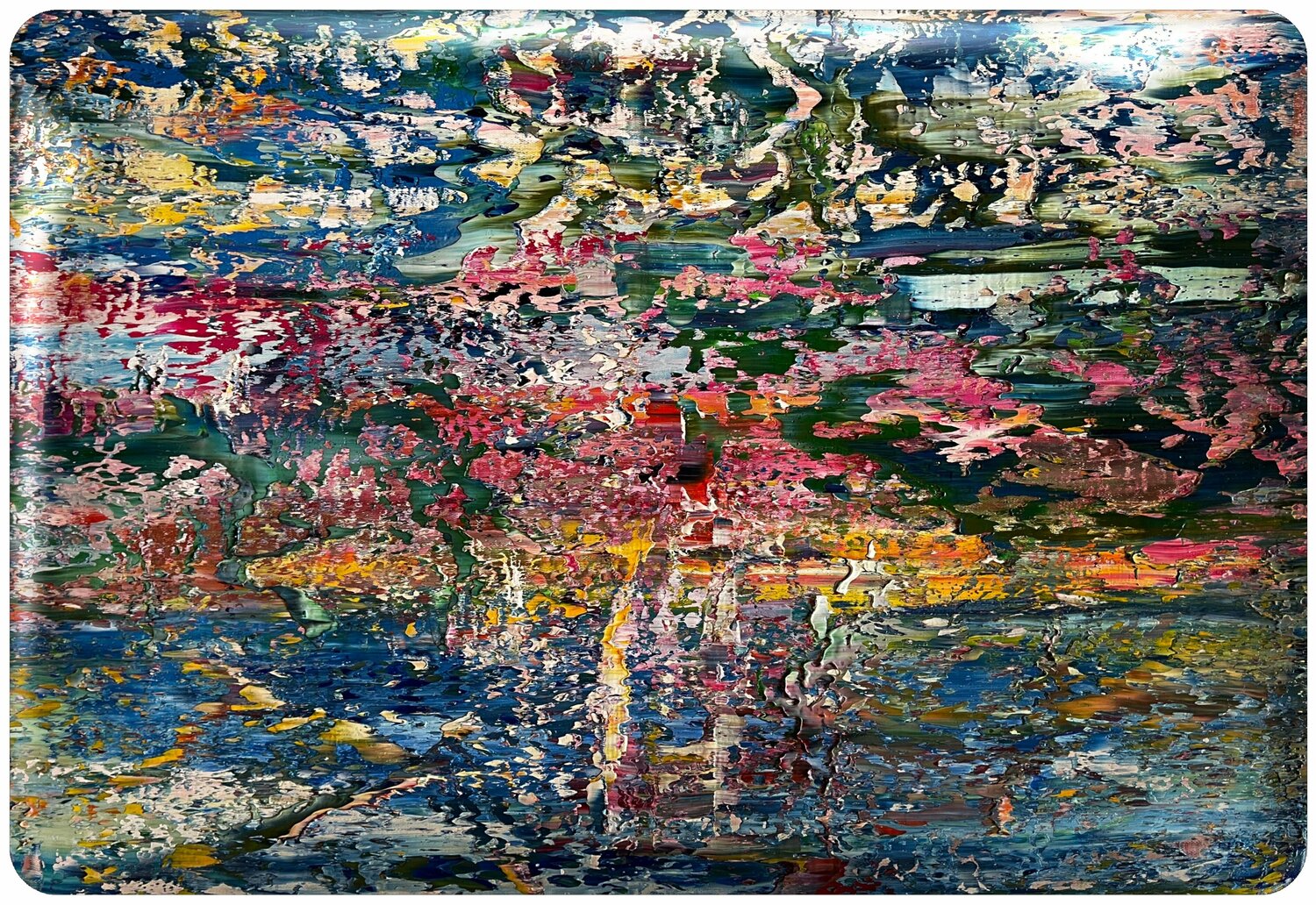 Jimi Hendrix Experience, abstract informal 2032-8 Robert H N Rich