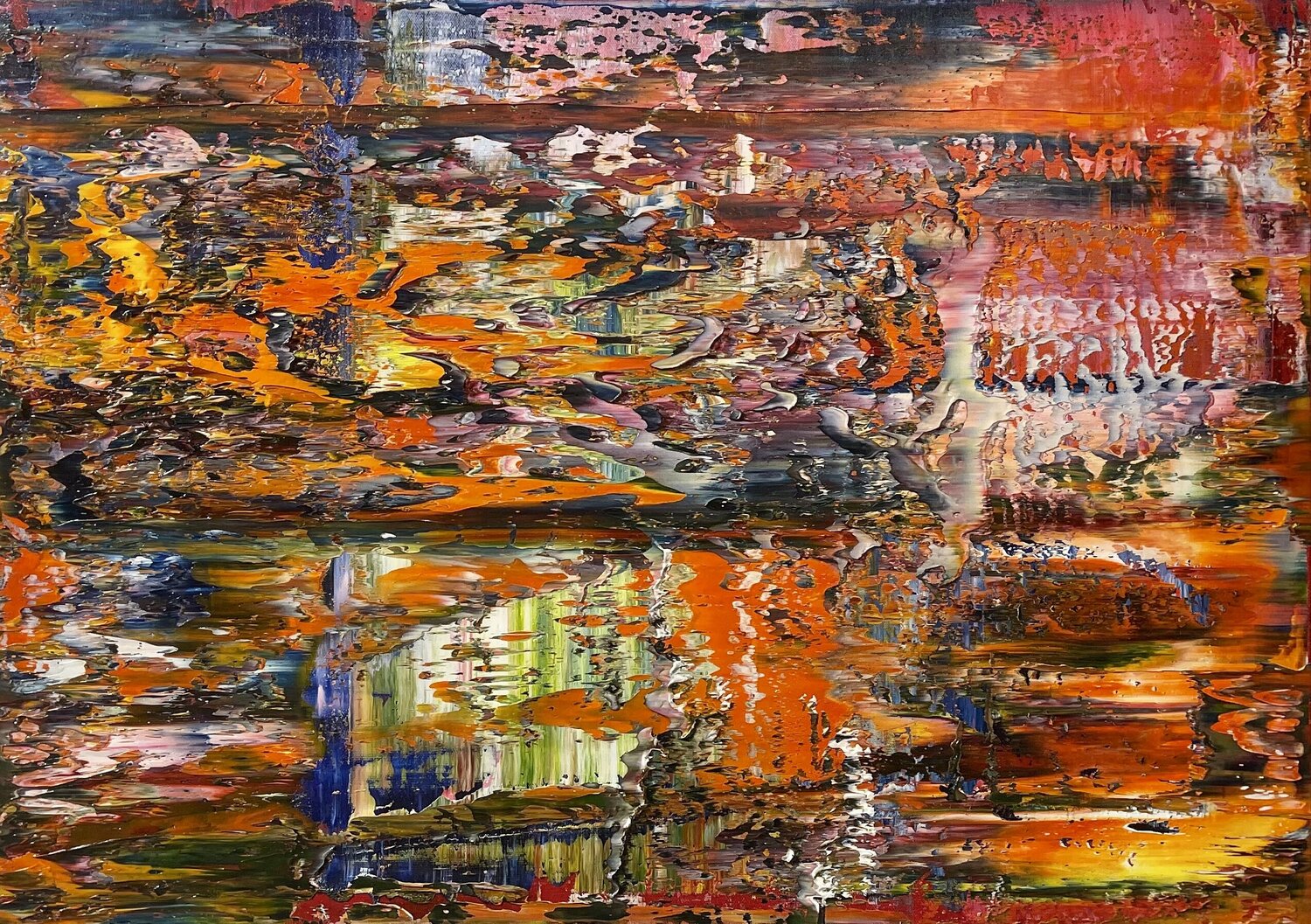 Cosmopolitan 7, abstract informal no 2044-7 Robert H N Rich