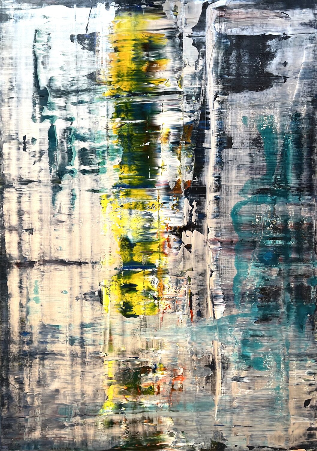 reflection 39, abstract informal no 2053-13 Robert H N Rich