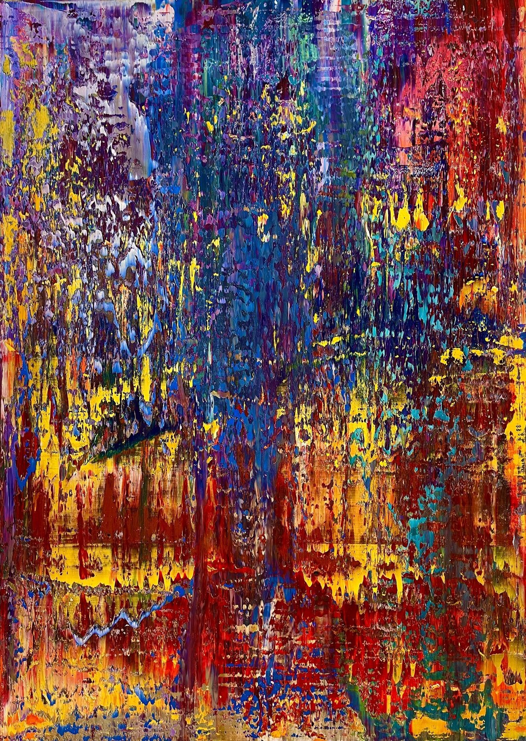 abstract informal no 2111-10 Robert H N Rich