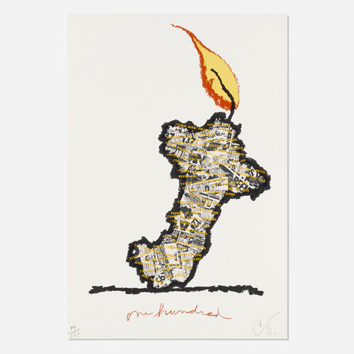 Centennial Print for the Judson Memorial Church Claes Oldenburg