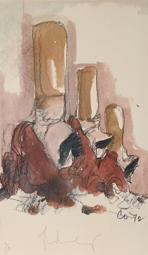 Fagends Carved in Rock, Fagend Canyon (Axsom and Platzker 137) von Claes Oldenburg, Druck kaufen auf Singulart