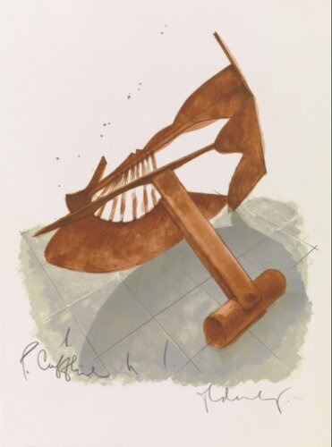 Picasso Cufflink von Claes Oldenburg, Druck kaufen auf Singulart