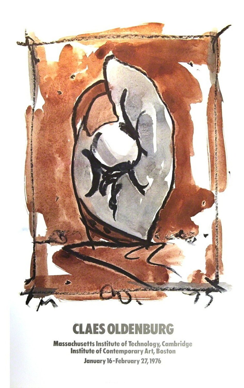 Study For Standing Baseball Mitt and Ball Claes Oldenburg Édition à vendre