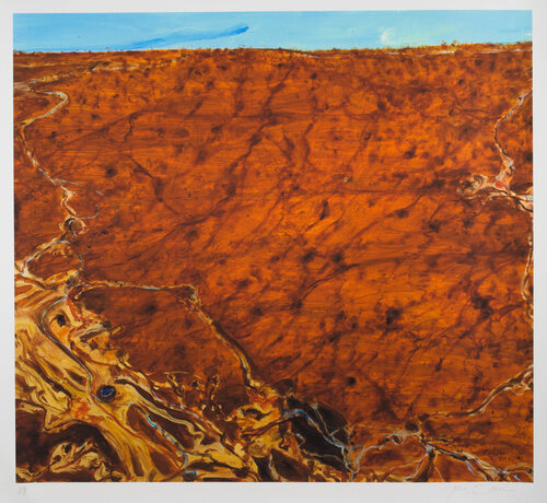 Simpson Desert van John Olsen, Afdruk te koop op Singulart