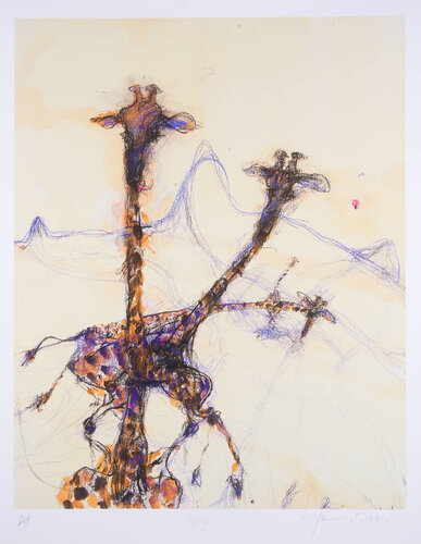 Kenya van John Olsen, Afdruk te koop op Singulart