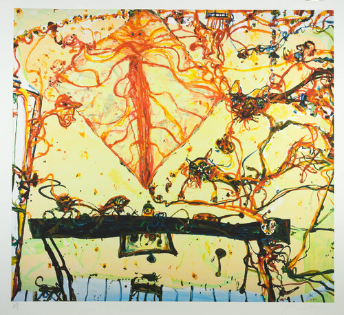 After Chardin (The Skate) van John Olsen, Afdruk te koop op Singulart