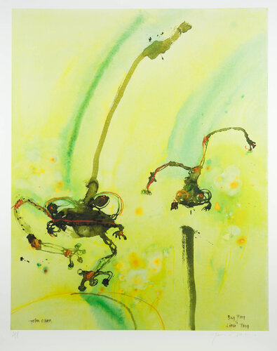 Big Frog & Little Frog van John Olsen, Afdruk te koop op Singulart