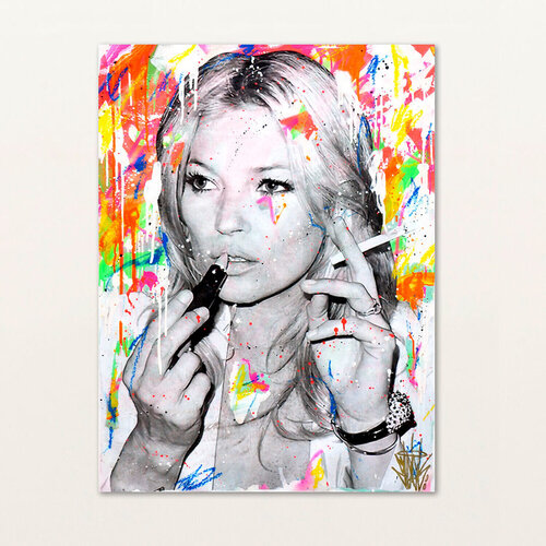 Kate Moss di Seek One, Altri media in vendita su Singulart