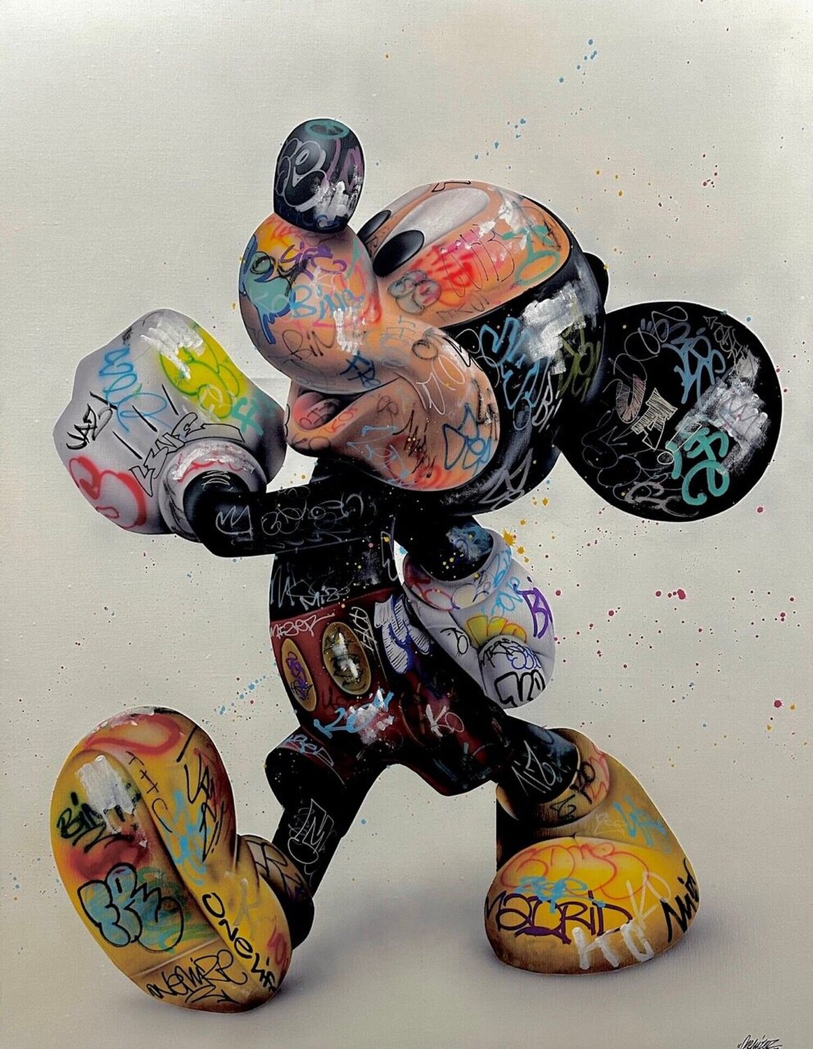 Run the World Onemizer Original painting for sale