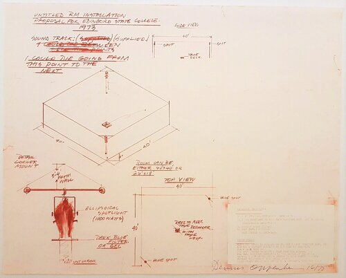 Construction Drawing di Dennis Oppenheim, Stampa in vendita su Singulart