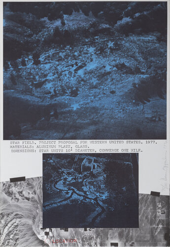Star Field, Western United States di Dennis Oppenheim, Stampa in vendita su Singulart