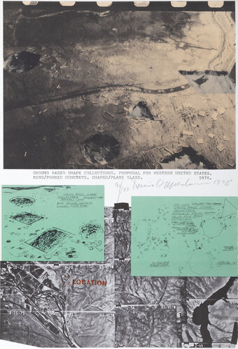 Ground Based Shape Collections di Dennis Oppenheim, Stampa in vendita su Singulart