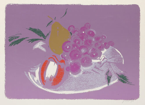 Stilleben mit Obstschale by Max Oppenheimer, 인쇄 for Sale on Singulart