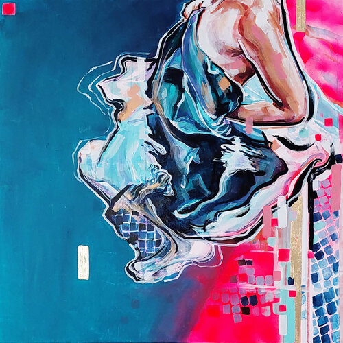 Just Before di Gabriela Holcer, Pittura in vendita su Singulart