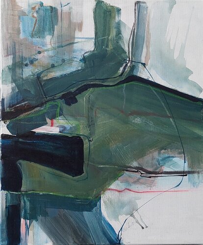 Lake I. van Gabriela Holcer, Schilderij te koop op Singulart