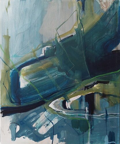 Lake II. van Gabriela Holcer, Schilderij te koop op Singulart