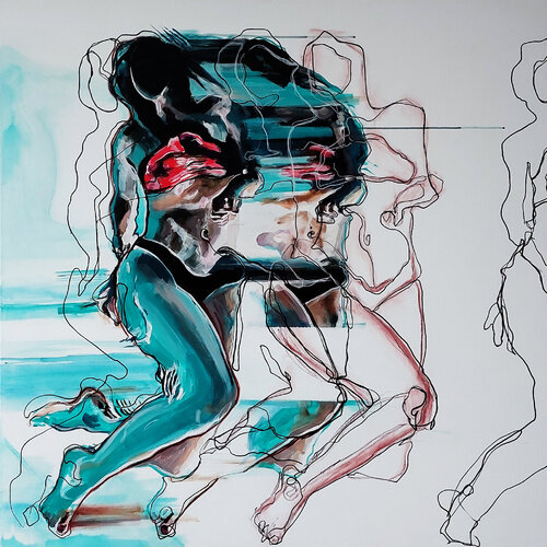 Metamorphosis di Gabriela Holcer, Pittura in vendita su Singulart