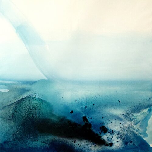 Silence - from the • BLUE • series van Gabriela Holcer, Schilderij te koop op Singulart