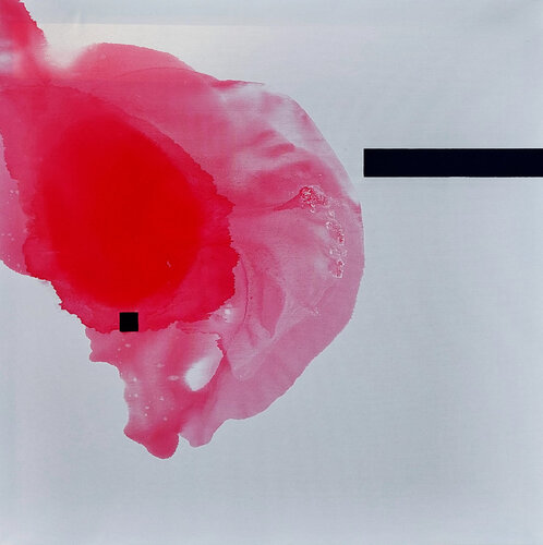 Essence - from the • RED • series van Gabriela Holcer, Schilderij te koop op Singulart