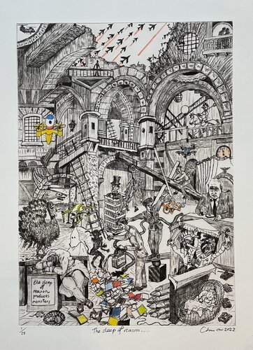 The Sleep of reason von Christopher Orr, Druck kaufen auf Singulart