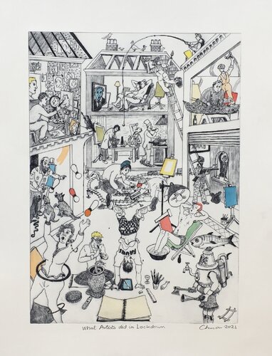 Animal Farm van Christopher Orr, Afdruk te koop op Singulart